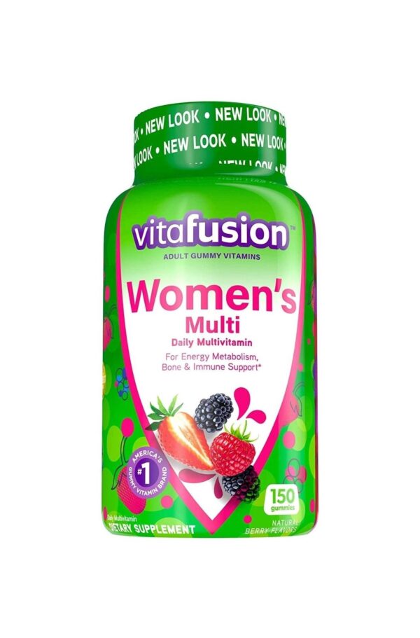 Vitafusion Women’s Gummy Vitamins, Mixed Berries, 150 Count