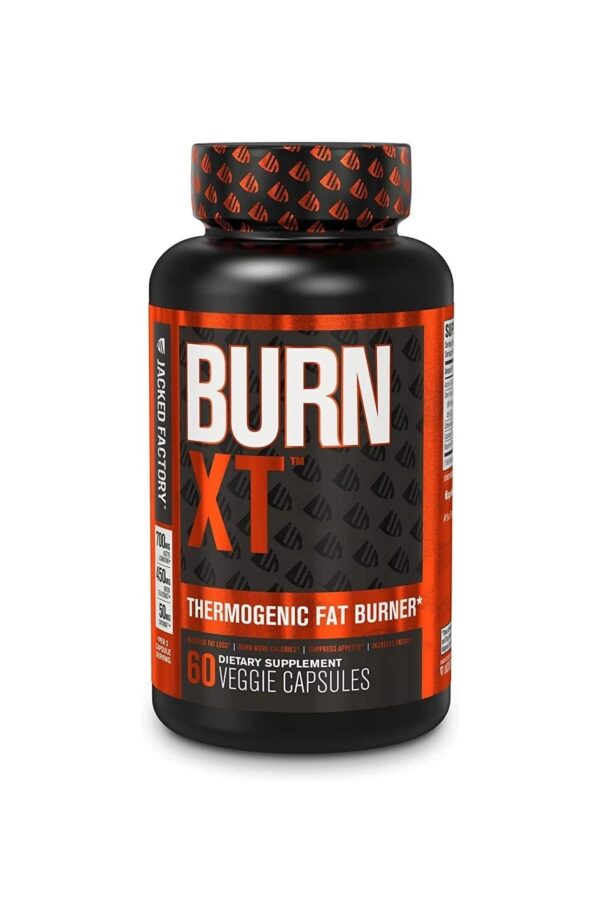 Burn-XT Thermogenic Fat Burner – Weight Loss Supplement, Appetite Suppressant, & Energy Booster – Premium Fat Burning Acetyl L-Carnitine, Green Tea Extract, & More – 60 Natural Veggie Diet Pills