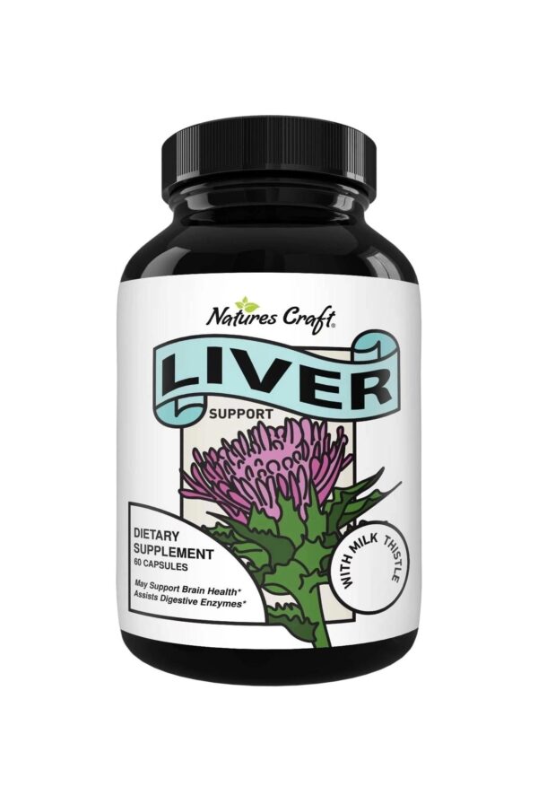 Liver Cleanse Detox & Repair Complex – Herbal Liver Support Supplement with Silymarin Milk Thistle Artichoke Extract Dandelion Root Organic Turmeric and Berberine – Milk Thistle Liver Detox Supplement