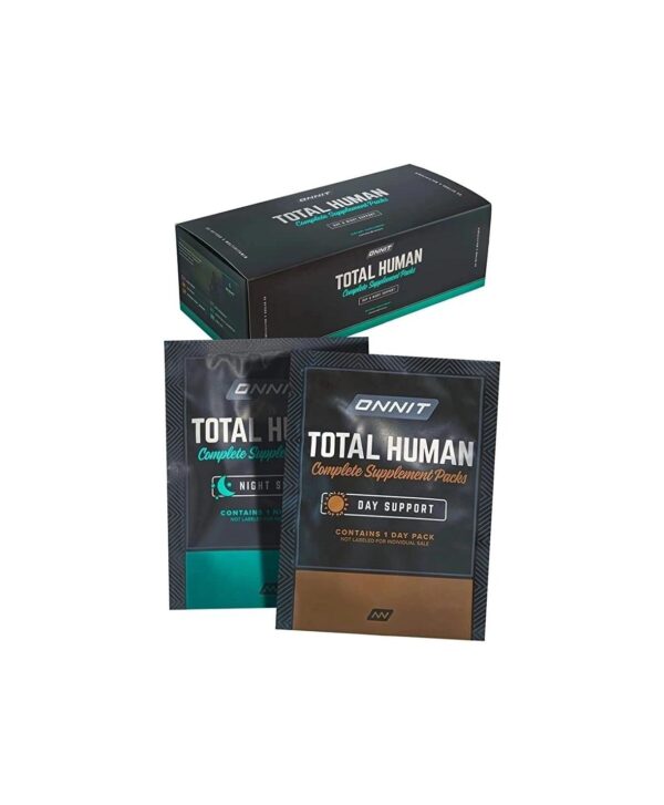 ONNIT Total Human Day and Night Vitamin Packs for Men and Women, 30-Day Supply – Adult Multivitamin