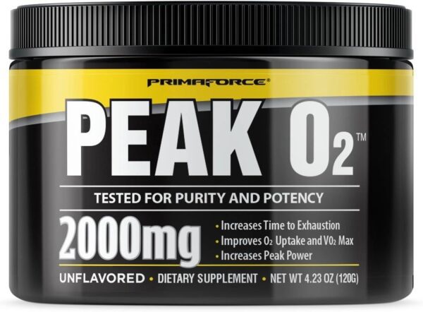 PrimaForce Pre-Workout Supplement Bundle – with PeakO2 – Enhances Strength Performance/Reduces Fatigue/Improves Muscle Recovery
