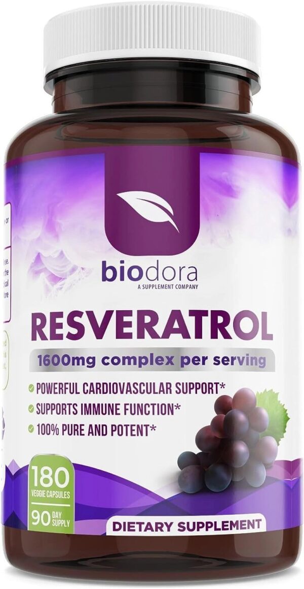 ResVit?le Resveratrol 500mg – 60 Vegetarian Capsules