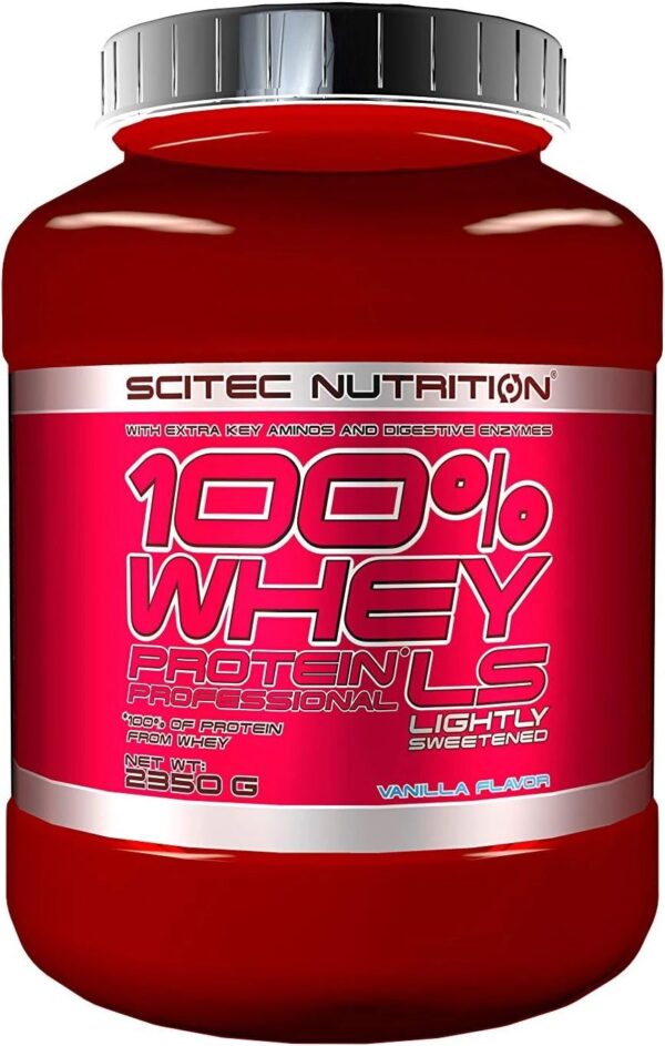 Scitec Nutrition 100% Whey Professional 2350g Vanilla Protein Supplement